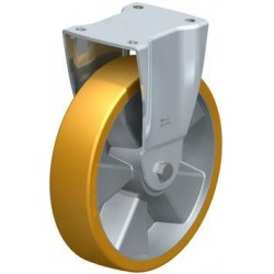 采用 Blickle Extrathane® 浇铸聚氨酯胎面的重型负载单轮和脚轮