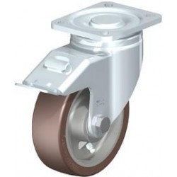 采用 Blickle Besthane® 浇铸聚氨酯胎面的重型负载单轮和脚轮