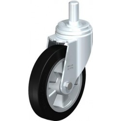 采用弹性实心橡胶轮胎的重型负载单轮和脚轮